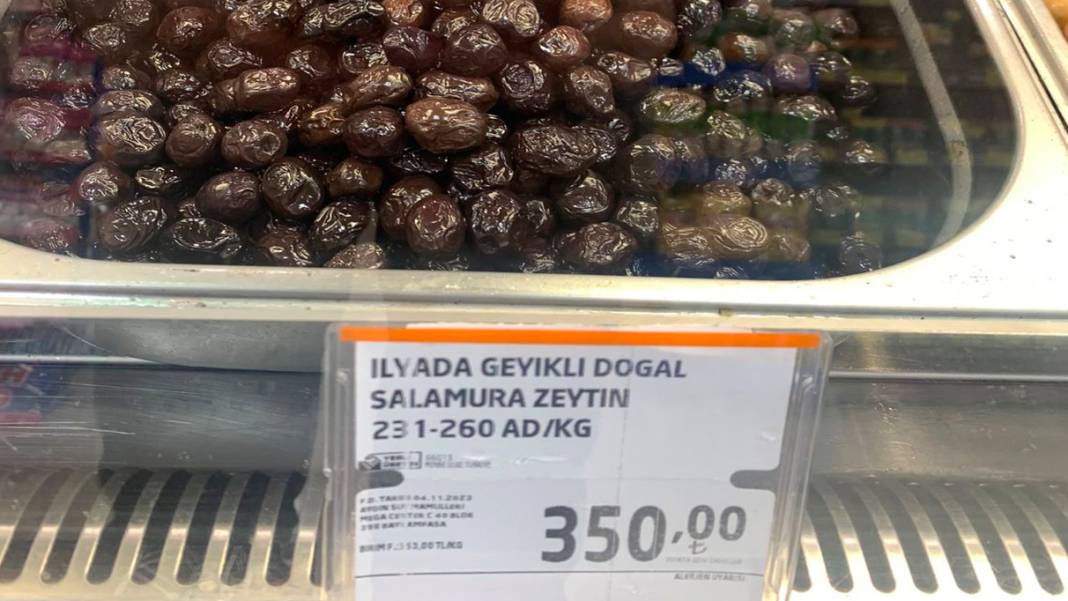 Zam dalgasına bir ürün daha eklendi: Zeytinin tanesi 1 lira oldu 3